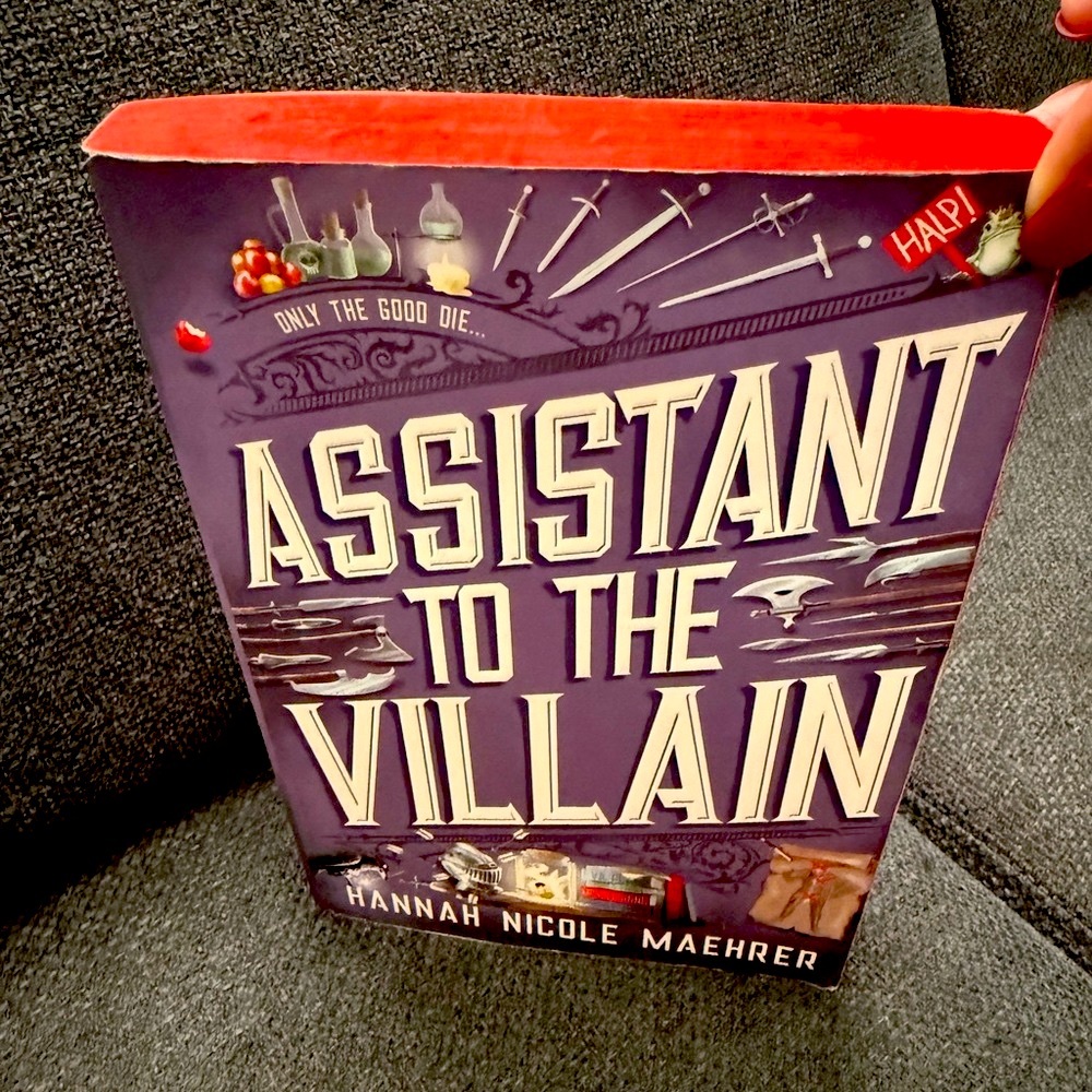 Assistant to the Villain Book *Red Sprayed Edges*